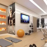 Fit dance room