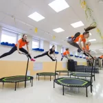 Фитнес-клуб - Fly jumping