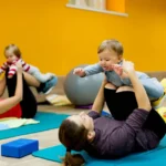 Студия фитнеса для мам с малышами. Фитнес для мам с малышами