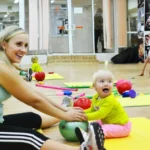 Студия фитнеса для мам с малышами. Фитнес для мам с малышами