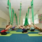 Студия йоги в гамаках
