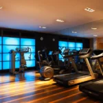 Фитнес-клуб - Vector premium fitness