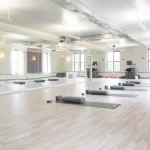 Yoga and fitness studio