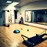 Yoga and fitness studio