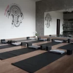 Yoga and fitness studio